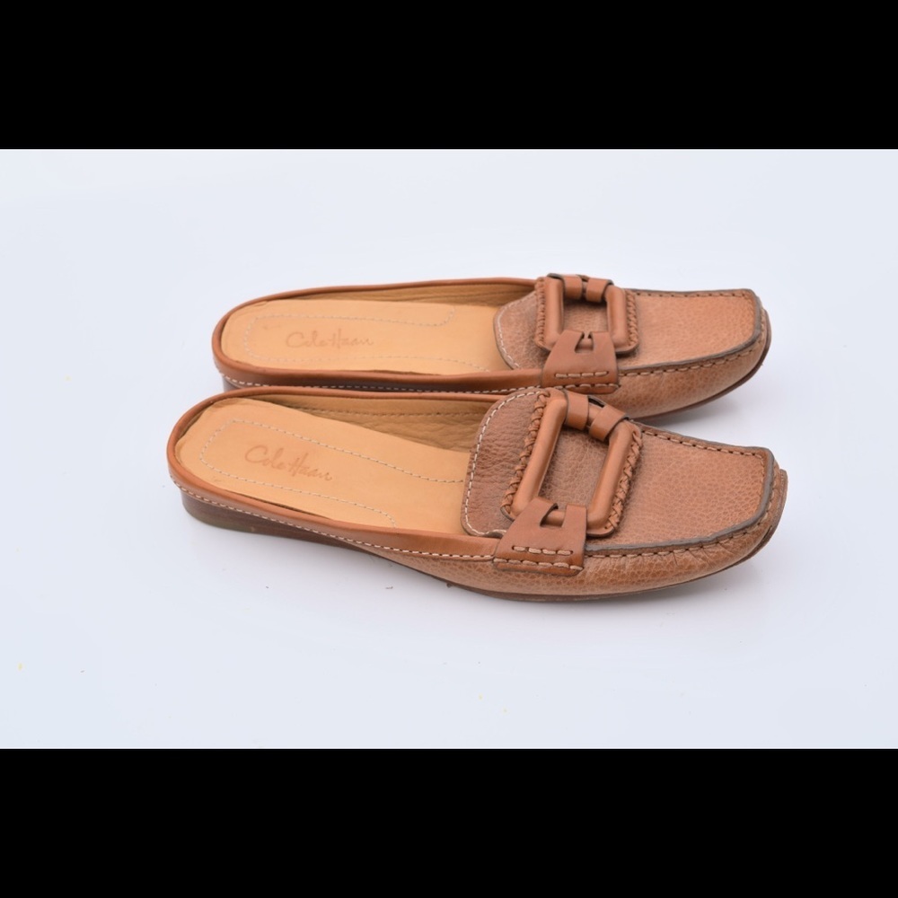 Cole Haan Tan Mules